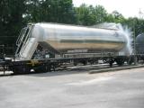 Wagon pulvérulent 80m3, transport de ciment